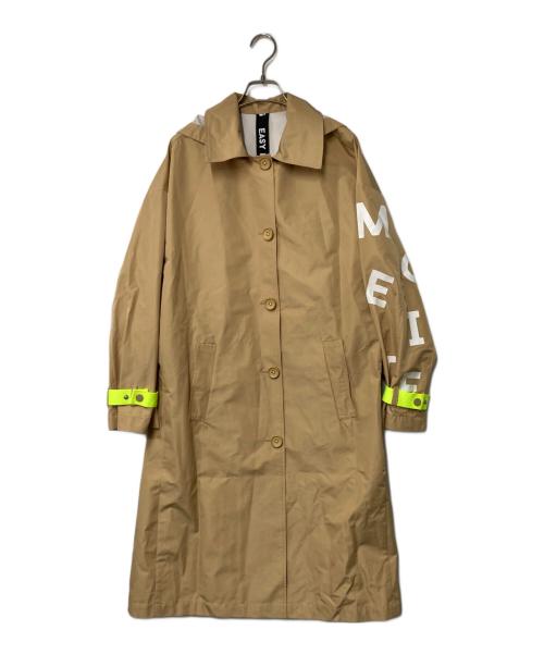 sabatier（サバティエ）sabatier (サバティエ) コート ベージュ×イエロー サイズ:I 42/F 38/D 36/GB 34/USA 8の古着・服飾アイテム