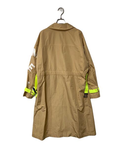 sabatier（サバティエ）sabatier (サバティエ) コート ベージュ×イエロー サイズ:I 42/F 38/D 36/GB 34/USA 8の古着・服飾アイテム