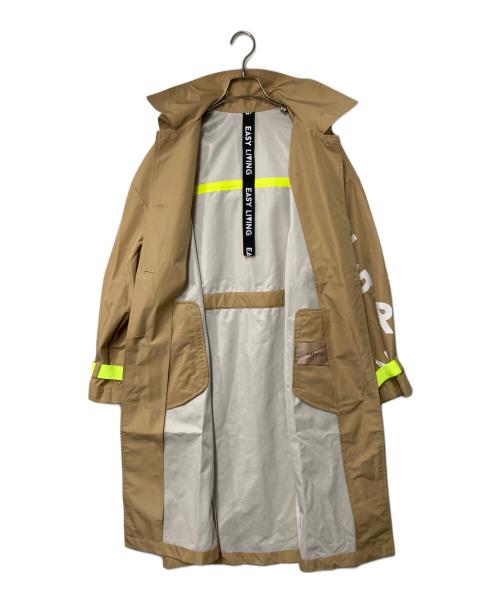 sabatier（サバティエ）sabatier (サバティエ) コート ベージュ×イエロー サイズ:I 42/F 38/D 36/GB 34/USA 8の古着・服飾アイテム