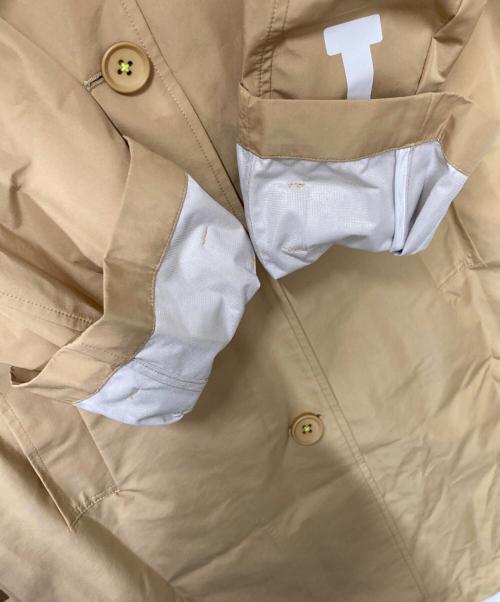 sabatier（サバティエ）sabatier (サバティエ) コート ベージュ×イエロー サイズ:I 42/F 38/D 36/GB 34/USA 8の古着・服飾アイテム