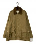 NOTHING WRITTENナッシングリトゥン）の古着「MOLE SKIN HUNTING COTTON JACET」｜ブラウン