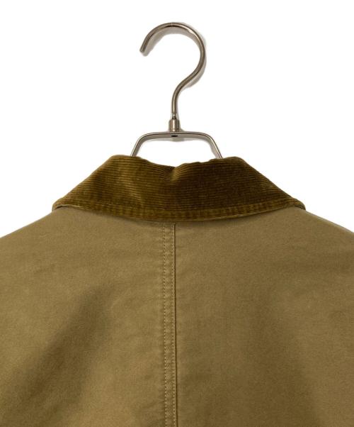 NOTHING WRITTEN（ナッシングリトゥン）NOTHING WRITTEN (ナッシングリトゥン) MOLE SKIN HUNTING COTTON JACET ブラウン サイズ:Sの古着・服飾アイテム