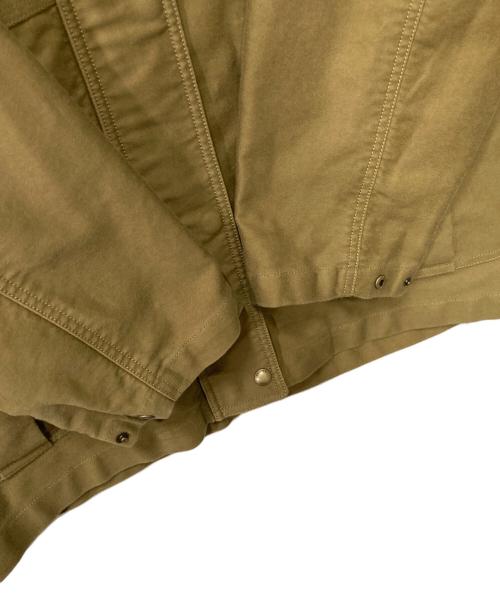 NOTHING WRITTEN（ナッシングリトゥン）NOTHING WRITTEN (ナッシングリトゥン) MOLE SKIN HUNTING COTTON JACET ブラウン サイズ:Sの古着・服飾アイテム