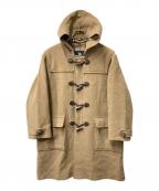 BURBERRY LONDONバーバリーロンドン）の古着「カシミヤ混フーデットダッフルコート」｜ブラウン