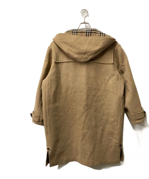 BURBERRY LONDON（バーバリーロンドン）BURBERRY LONDON (バーバリーロンドン) カシミヤ混フーデットダッフルコート ブラウン サイズ:Ｍの古着・服飾アイテム