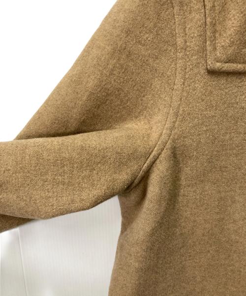 BURBERRY LONDON（バーバリーロンドン）BURBERRY LONDON (バーバリーロンドン) カシミヤ混フーデットダッフルコート ブラウン サイズ:Ｍの古着・服飾アイテム