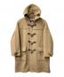 BURBERRY LONDON（バーバリーロンドン）の古着「カシミヤ混フーデットダッフルコート」｜ブラウン