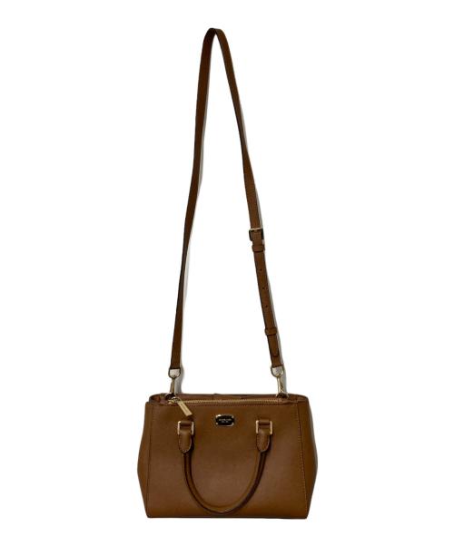 MICHAEL KORS（マイケル・コース）MICHAEL KORS (マイケル・コース) 2WAYバッグ ブラウンの古着・服飾アイテム