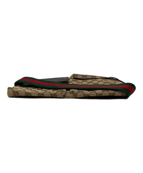 GUCCI（グッチ）GUCCI (グッチ) GGキャンバス ボディバッグ ベージュの古着・服飾アイテム