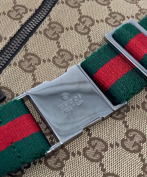 GUCCI（グッチ）GUCCI (グッチ) GGキャンバス ボディバッグ ベージュの古着・服飾アイテム