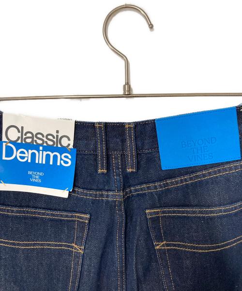 BEYOND THE VINES（ビヨンド ザ バインズ）BEYOND THE VINES (ビヨンド ザ バインズ) Womans straight-leg denim インディゴ サイズ:26 未使用品の古着・服飾アイテム