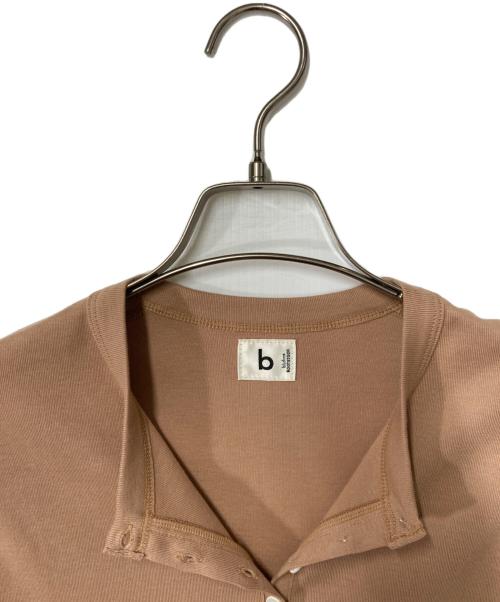 BLURHMS（ブラームス）blurhms (ブラームス) シルク混カットソー ブラウン 未使用品の古着・服飾アイテム