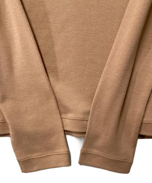 BLURHMS（ブラームス）blurhms (ブラームス) シルク混カットソー ブラウン 未使用品の古着・服飾アイテム