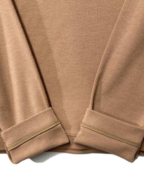 BLURHMS（ブラームス）blurhms (ブラームス) シルク混カットソー ブラウン 未使用品の古着・服飾アイテム