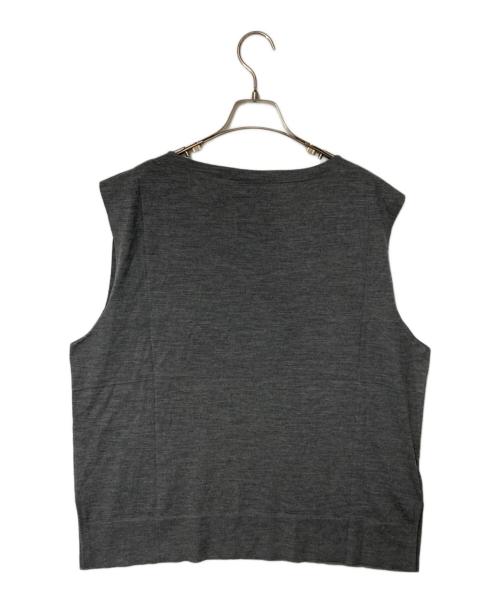 PRADA（プラダ）PRADA (プラダ) ノースリーブニット グレー サイズ:36の古着・服飾アイテム