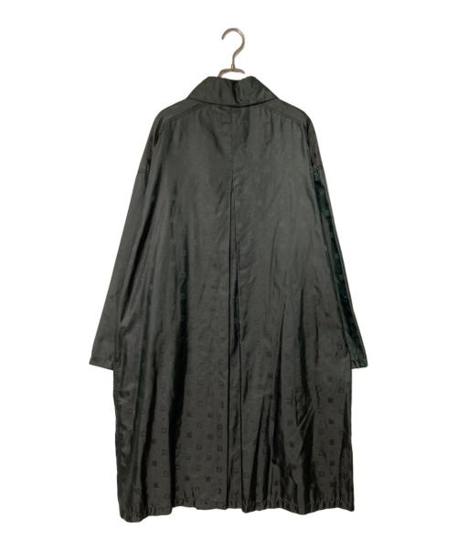 Salvatore Ferragamo（サルヴァトーレ フェラガモ）Salvatore Ferragamo (サルヴァトーレ フェラガモ) シルク混ナイロンコート ダークグリーン サイズ:40の古着・服飾アイテム