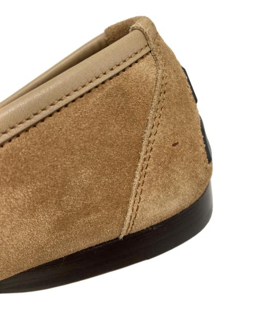 Salvatore Ferragamo（サルヴァトーレ フェラガモ）Salvatore Ferragamo (サルヴァトーレ フェラガモ) スクエアトゥーシューズ ブラウン サイズ:UK7の古着・服飾アイテム