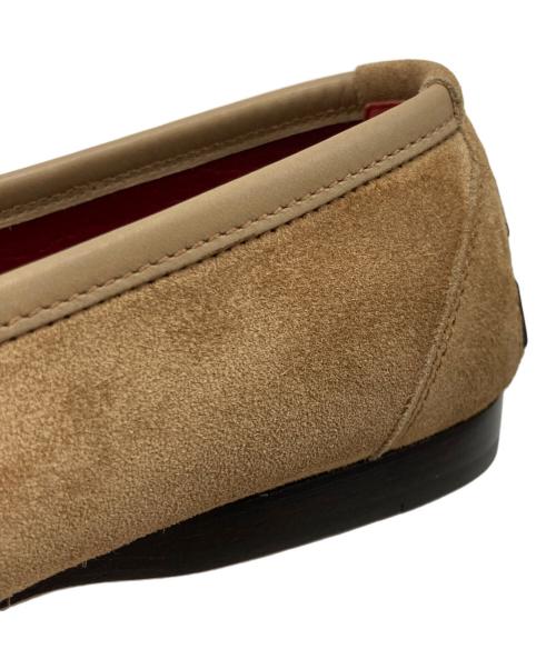 Salvatore Ferragamo（サルヴァトーレ フェラガモ）Salvatore Ferragamo (サルヴァトーレ フェラガモ) スクエアトゥーシューズ ブラウン サイズ:UK7の古着・服飾アイテム