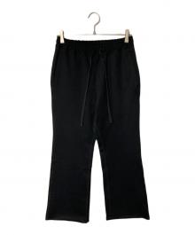 MARKAWARE（マーカウェア）の古着「FLARED GYM PANTS」｜ブラック