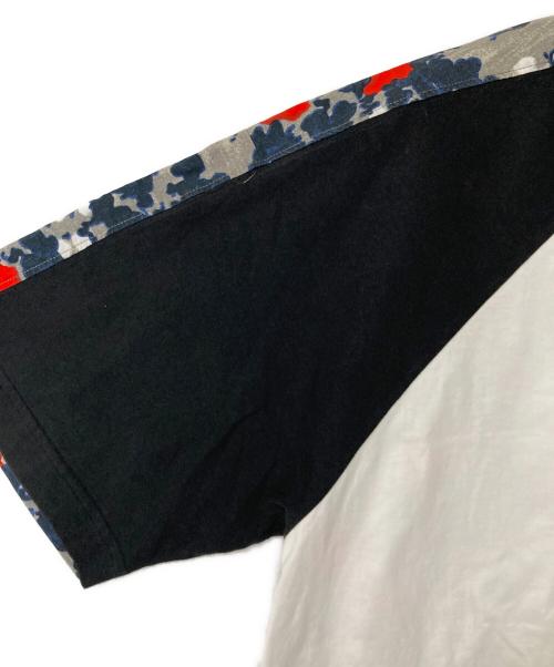 MARNI（マルニ）MARNI (マルニ) 切替ラグランTシャツ ブラック×ホワイト サイズ:44の古着・服飾アイテム