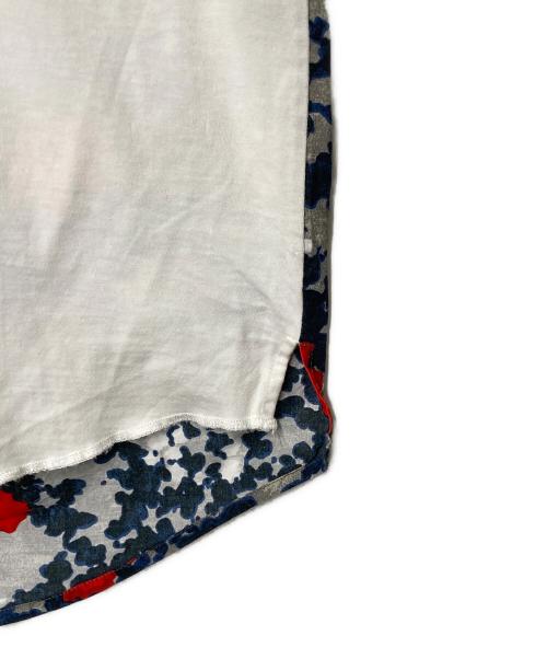 MARNI（マルニ）MARNI (マルニ) 切替ラグランTシャツ ブラック×ホワイト サイズ:44の古着・服飾アイテム