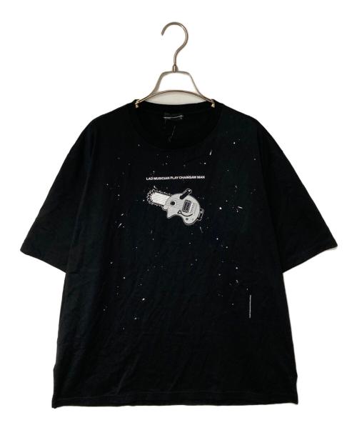 LAD MUSICIAN（ラッドミュージシャン）LAD MUSICIAN (ラッドミュージシャン) プリントTシャツ ブラック サイズ:46の古着・服飾アイテム
