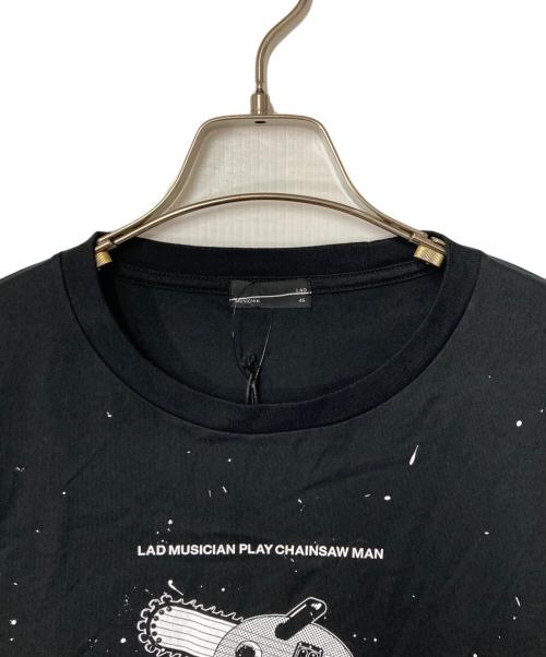 LAD MUSICIAN（ラッドミュージシャン）LAD MUSICIAN (ラッドミュージシャン) プリントTシャツ ブラック サイズ:46の古着・服飾アイテム