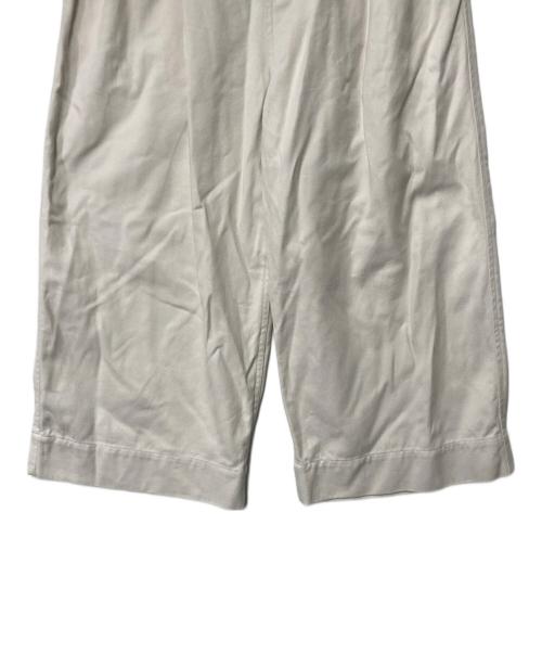 MHL（エムエイチエル）MHL (エムエイチエル) BRUSHED SOFT DRILL ホワイトの古着・服飾アイテム