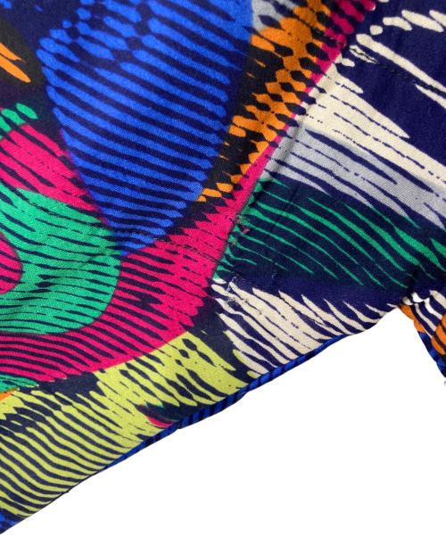 missoni（ミッソーニ）missoni (ミッソーニ) シルク総柄ジャケット マルチカラー サイズ:Freeの古着・服飾アイテム