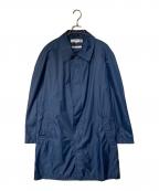 COMME des GARCONS SHIRTコムデギャルソンシャツ）の古着「ナイロン比翼コート」｜ネイビー