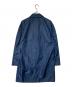 COMME des GARCONS SHIRT (コムデギャルソンシャツ) ナイロン比翼コート ネイビー サイズ:Ｍ：10000円