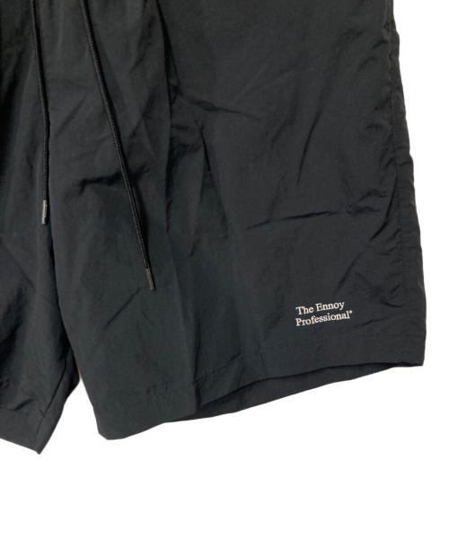 ENNOY（エンノイ）ENNOY (エンノイ) Nylon Short Pant ブラック サイズ:Lの古着・服飾アイテム