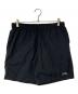 ENNOY（エンノイ）の古着「Nylon Short Pant」｜ブラック