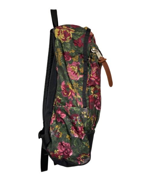 GREGORY（グレゴリー）GREGORY (グレゴリー) フラワーパターン バックパック グリーン×ピンクの古着・服飾アイテム