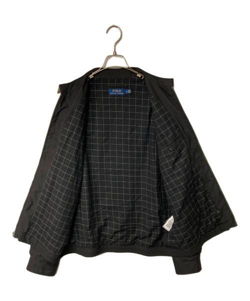 POLO RALPH LAUREN（ポロ・ラルフローレン）POLO RALPH LAUREN (ポロ・ラルフローレン) ポニー刺繍スイングトップ ブラック サイズ:Lの古着・服飾アイテム