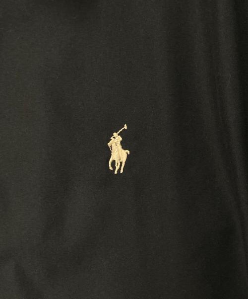 POLO RALPH LAUREN（ポロ・ラルフローレン）POLO RALPH LAUREN (ポロ・ラルフローレン) ポニー刺繍スイングトップ ブラック サイズ:Lの古着・服飾アイテム