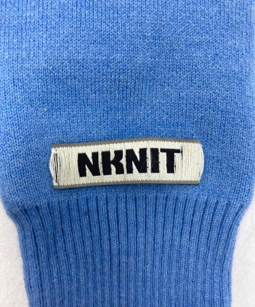NKNIT（ンニット）NKNIT (ンニット) 手袋 スカイブルーの古着・服飾アイテム