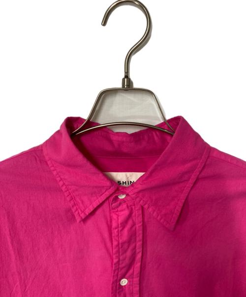 THE SHINZONE（ザ シンゾーン）THE SHINZONE (ザ シンゾーン) 長袖シャツ ピンク サイズ:Freeの古着・服飾アイテム