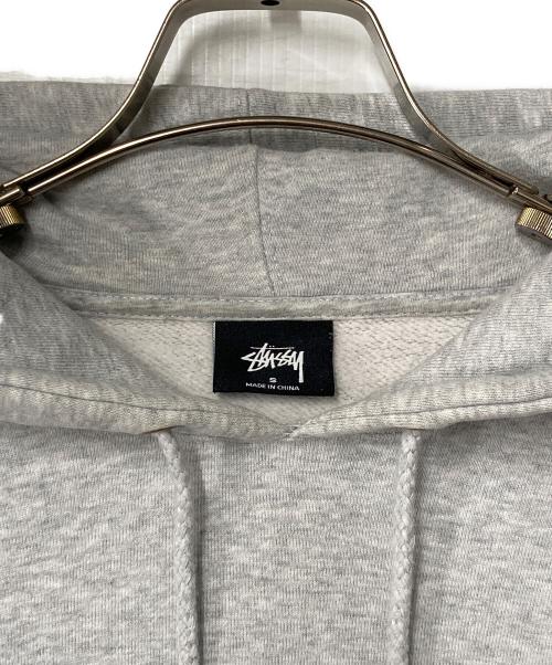 stussy（ステューシー）stussy (ステューシー) BASIC STUSSY HOOD グレー サイズ:Sの古着・服飾アイテム