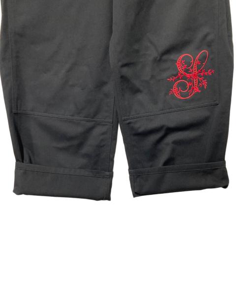 Dickies（ディッキーズ）Dickies (ディッキーズ) SHINYA KOZUKA (シンヤコズカ) ダブルニーバギーパンツ ブラック サイズ:Ｍの古着・服飾アイテム