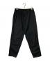 BLACK Scandal Yohji Yamamoto（ブラックスキャンダルヨウジヤマモト）の古着「コットンカツラギ ウエストゴム紐ワークパンツ」｜ブラック