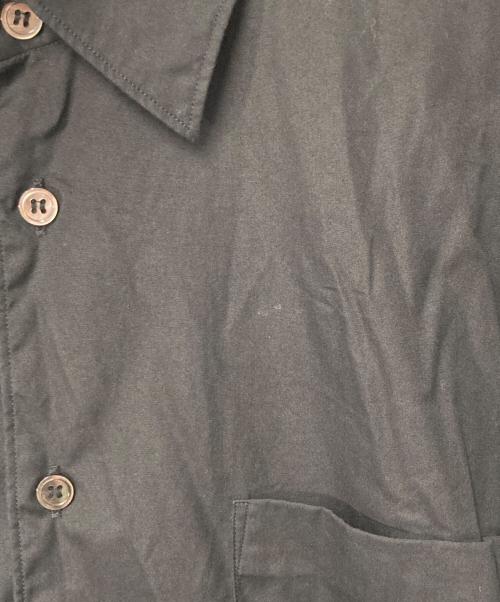COMME des GARCONS HOMME PLUS（コムデギャルソンオムプリュス）COMME des GARCONS HOMME PLUS (コムデギャルソンオムプリュス) 裾ウールドッキングシャツ ブラック サイズ:xsの古着・服飾アイテム