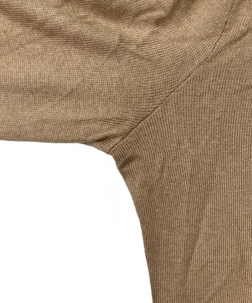 RALPH LAUREN（ラルフローレン）RALPH LAUREN (ラルフローレン) カシミヤ混タートルネックニット RALPH LAUREN ブラウン  ブラウン サイズ:Mの古着・服飾アイテム