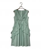 FOXEY NEWYORKフォクシーニューヨーク）の古着「ノースリーブワンピース」｜グリーン