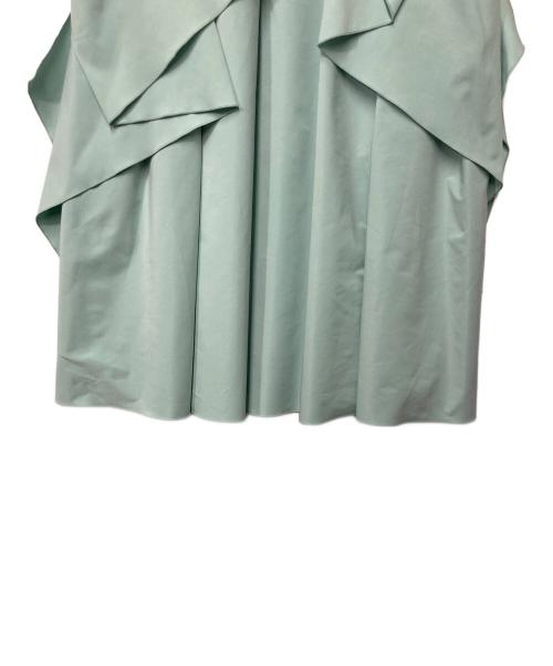 FOXEY NEWYORK（フォクシーニューヨーク）FOXEY NEWYORK (フォクシーニューヨーク) ノースリーブワンピース グリーン サイズ:FREEの古着・服飾アイテム