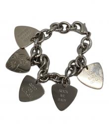 Hysteric Glamour（ヒステリックグラマー）の古着「ギターピックチャームブレスレット」｜シルバー