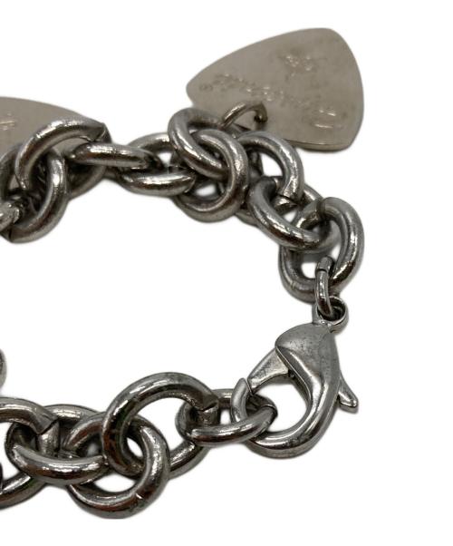 Hysteric Glamour（ヒステリックグラマー）Hysteric Glamour (ヒステリックグラマー) ギターピックチャームブレスレット シルバーの古着・服飾アイテム