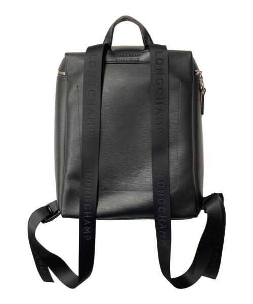 LONGCHAMP（ロンシャン）LONGCHAMP (ロンシャン) Le Pliage City M Backpack ブラックの古着・服飾アイテム