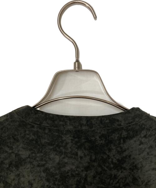 Whim Gazette（ウィムガゼット）Whim Gazette (ウィムガゼット) トリアセベロアTEE ブラウン サイズ:Freeの古着・服飾アイテム