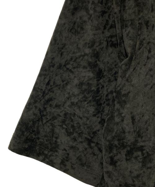 Whim Gazette（ウィムガゼット）Whim Gazette (ウィムガゼット) トリアセベロアTEE ブラウン サイズ:Freeの古着・服飾アイテム